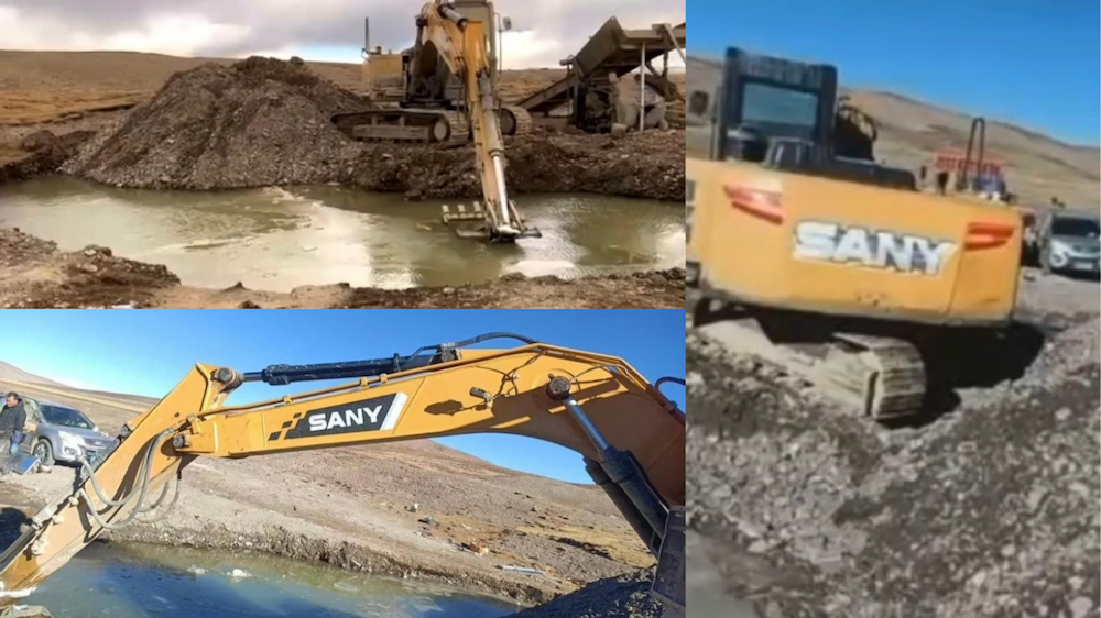 Mining operations at Kham Zachuka